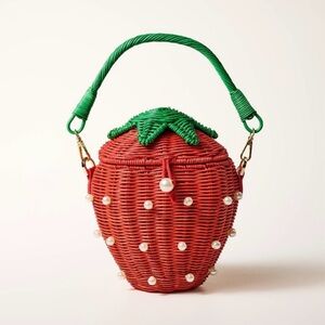 kate spade new york x Target Red Strawberry Bucket Bag